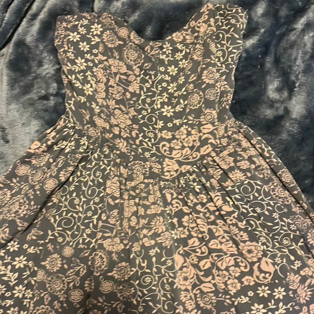Forever 21 strapless floral dress